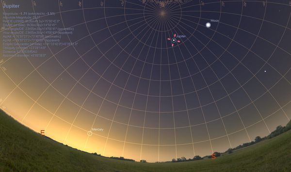 啟明星方向，引領未來的導航之星之光