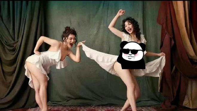 金靖最新泳裝，自然美景中的輕松邂逅