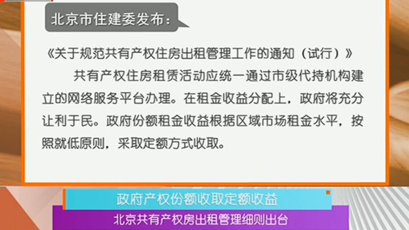 北京共有產(chǎn)權(quán)最新動(dòng)態(tài)更新，最新消息匯總