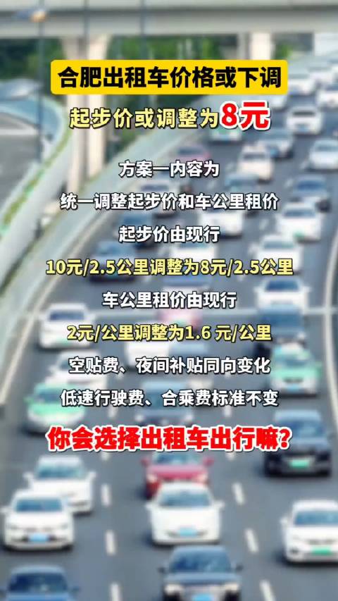 合肥出租車最新轉(zhuǎn)讓價格，時代變遷與市場的波動影響分析